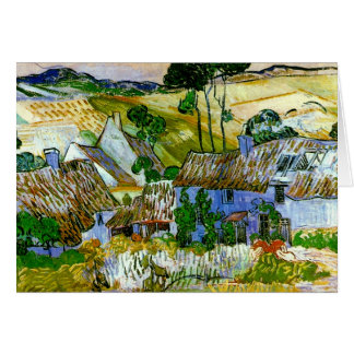 Cabañas de paja de un Bella Artes de Hill Van Gogh