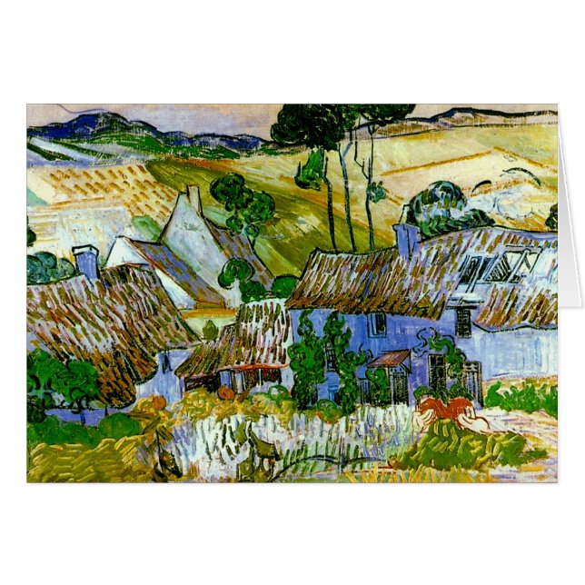 Cabañas de paja de un Bella Artes de Hill Van Gogh (Anverso (Horizontal))