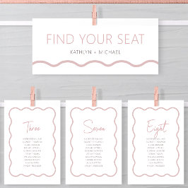 Cabecera del gráfico de asientos Tarjeta Rubor mod