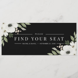 Cabecera moderna de la tabla de asientos botánicos