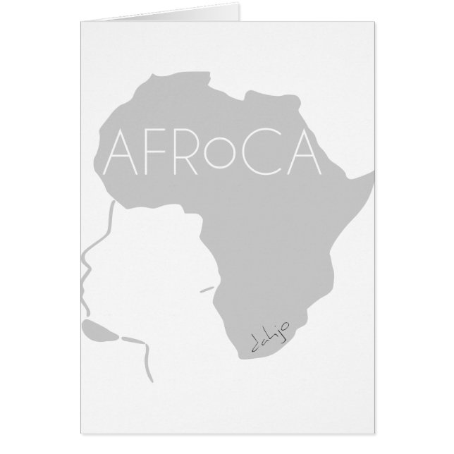 Cabello negro natural Afro (Frente)