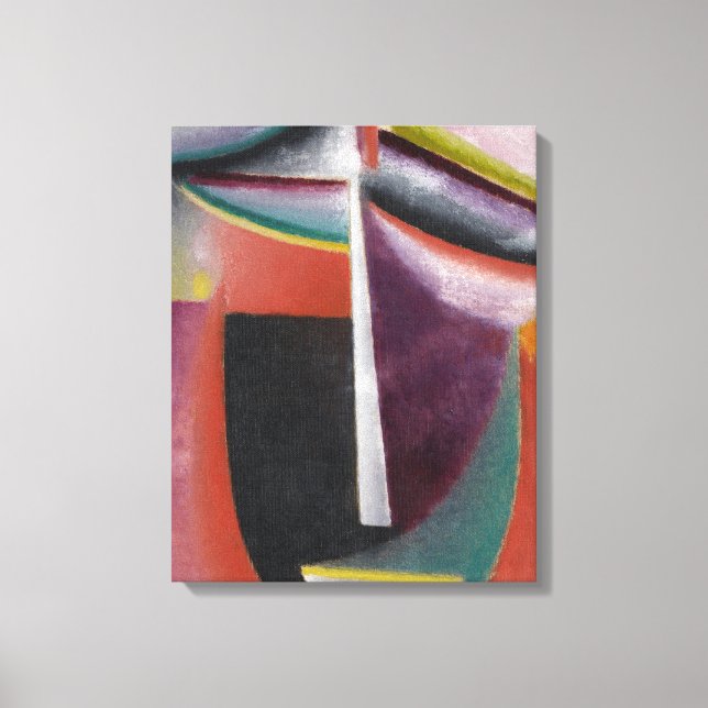 Cabeza abstracta, Mysterium Impresión en lienzo (Anverso)
