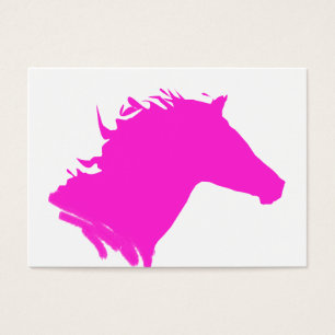 Cabeza de caballo rosada llana