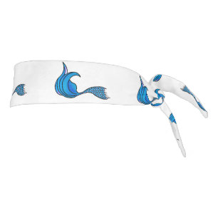 Cabeza de cola azul Mermaid