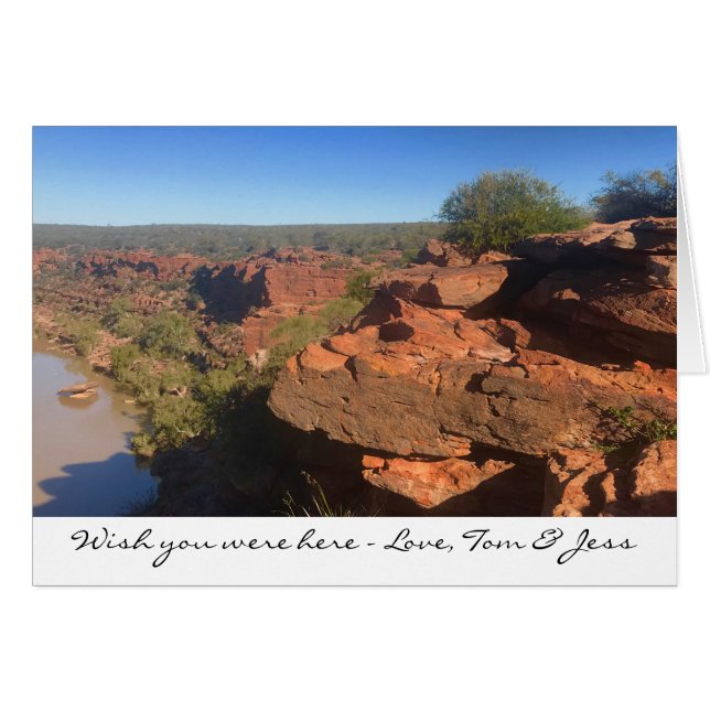 Cabeza de halcones, Kalbarri, Australia Occidental (Anverso (Horizontal))