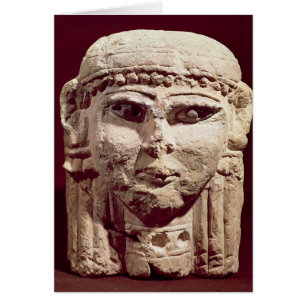 Cabeza de la diosa Ishtar, de Amman, Jordania