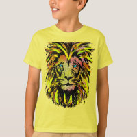 Cabeza de León Amarilla - Camiseta de Cara de León