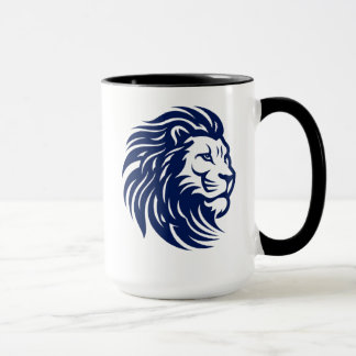 "Cabeza de León" Combinación impresa Taza de Mug C