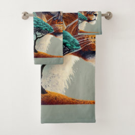 Cabeza de león de Safari Africano