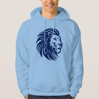 Cabeza de león Hoodie impresa y sudaderas
