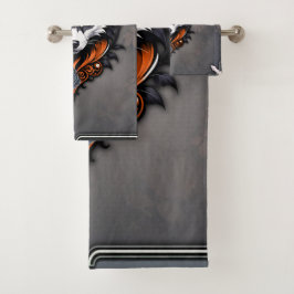 Cabeza de lobo majestuosa, terminada en una profun