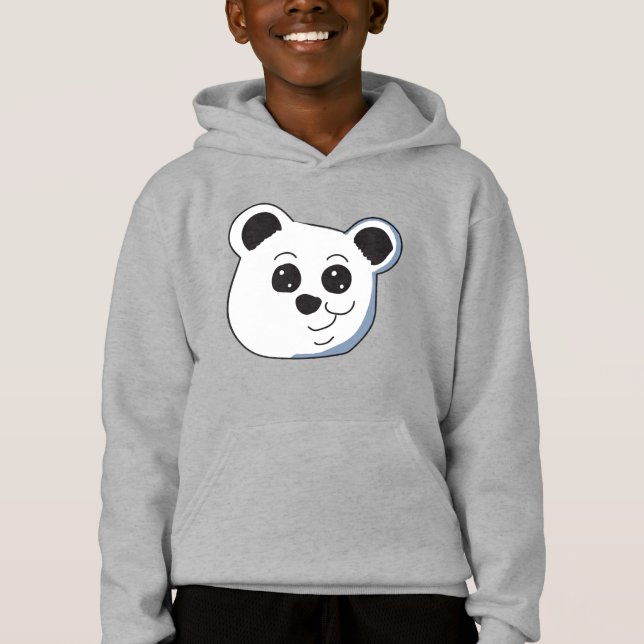 Cabeza de oso panda de dibujos animados (Anverso)