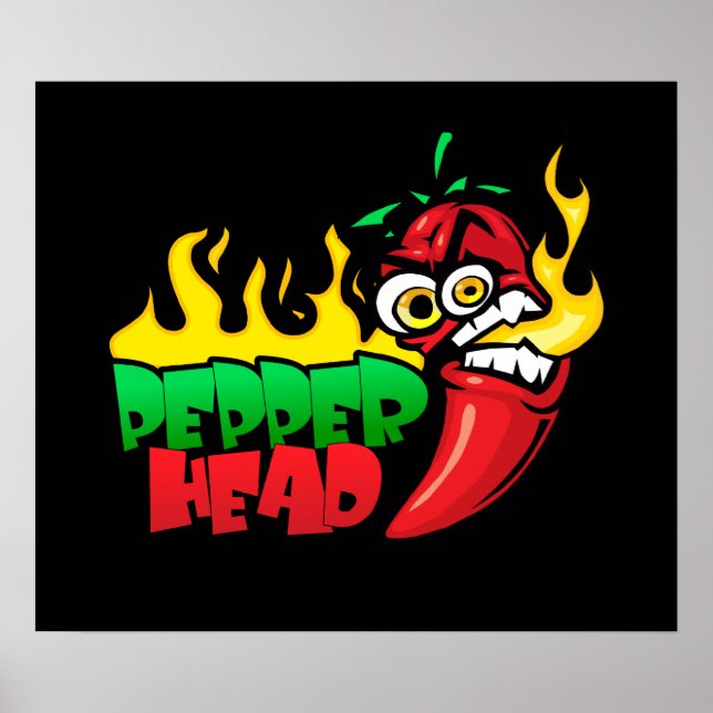 Cabeza de Pepper $24.95 Muro de Arte Vector (Frente)