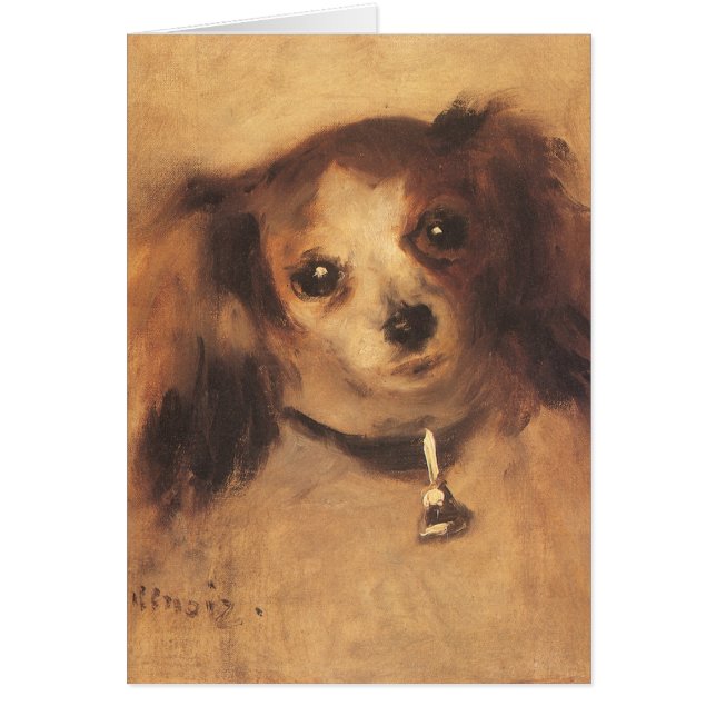 Cabeza de perro de Pierre Renoir, Bella Artes de l (Frente)