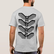 "CABEZA DE TREAD" en camiseta gris