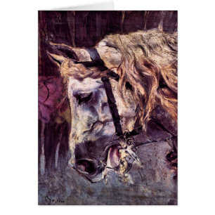 Cabeza de un Caballo por Giovanni Boldini, Arte An