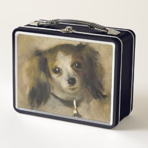 Cabeza de un perro, 1870 (aceite en lona)