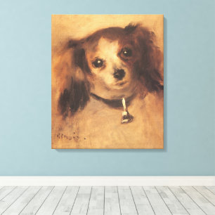 Cabeza de un perro de Pierre Renoir, Arte fino vin