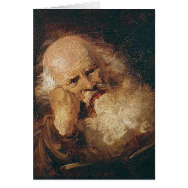 Cabeza de un viejo hombre (Frente)