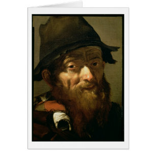 Cabeza de un viejo hombre, detalle del retrato de
