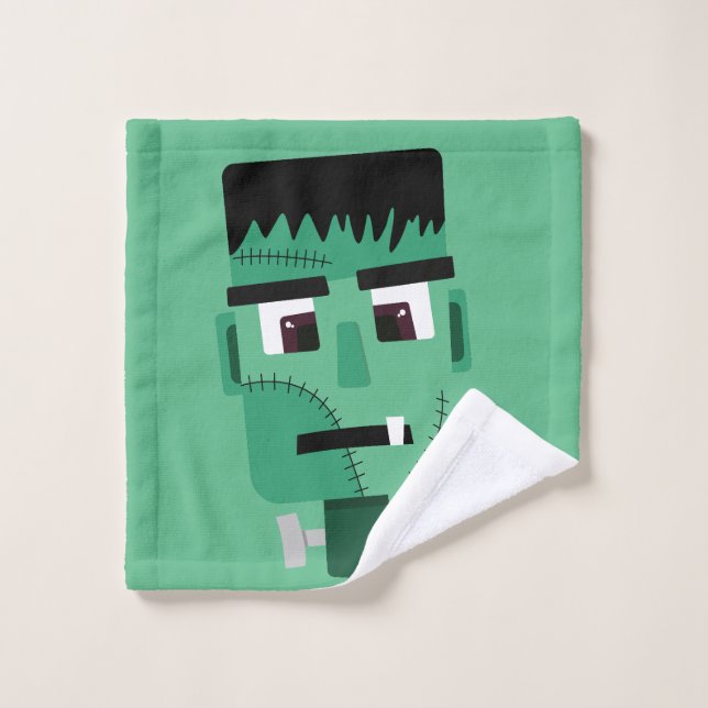 Cabeza del Monstruo de Frankenstein (Toallita)