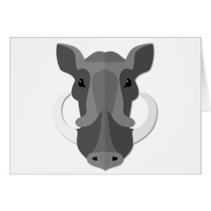 Cabeza del verraco del dibujo animado