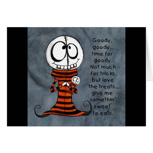 Cabeza esquelética-Goody Goody (Anverso (Horizontal))