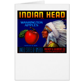 Cabeza india de Washington manzanas
