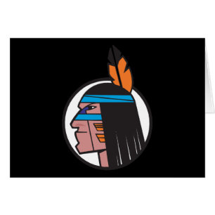 Cabeza india del guerrero