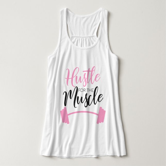 Cabeza para el músculo - Funny Tank Top (Diseño del anverso)