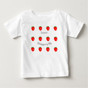 Cabeza y delicioso 'Sweet Strawberry Kid' Top / Sh