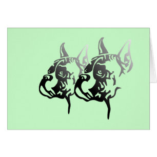 Cabezal recortada de Boxer