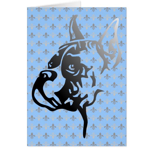 Cabezal recortada de Boxer (Frente)