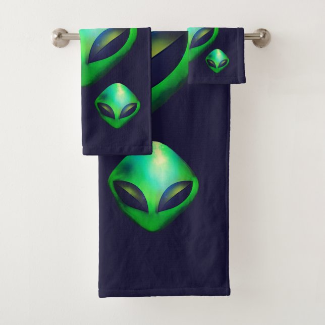Cabezas de Alien "Estamos Aquí"  (In situ)