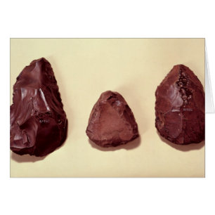 Cabezas de hacha del pedernal