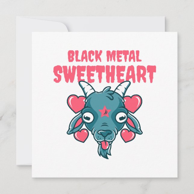 Cabezita de Cabra Baphomet Adorable (Anverso)