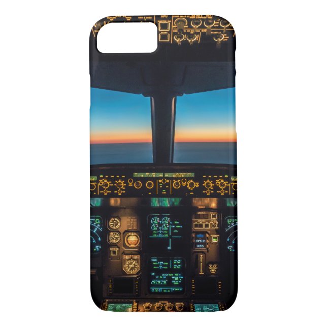 Cabina del piloto Smartphone funda (Reverso)