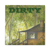 Cabina en el imán del lago por Brigid O'Neill Hove