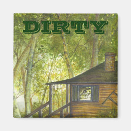 Cabina en el imán del lago por Brigid O'Neill Hove