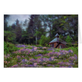 Cabina en la tarjeta Lupine