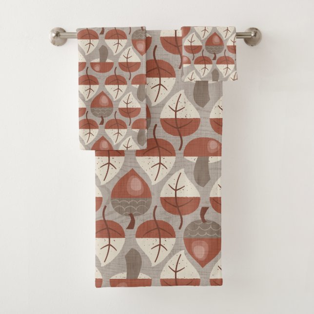 Cabincore Autumnal Stripes (In situ)