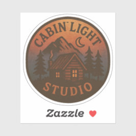 CabinLight Studio Pegatina Redonda