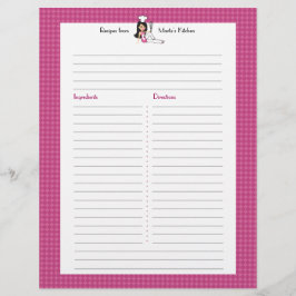 Cableado Personalizado de la página de recetas tot