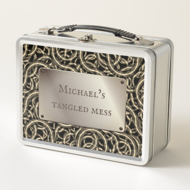 Cables enrevesados cosas desorden dii caja organiz (Anverso)