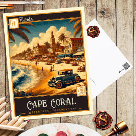 Cabo Coral, Florida | Postal de época
