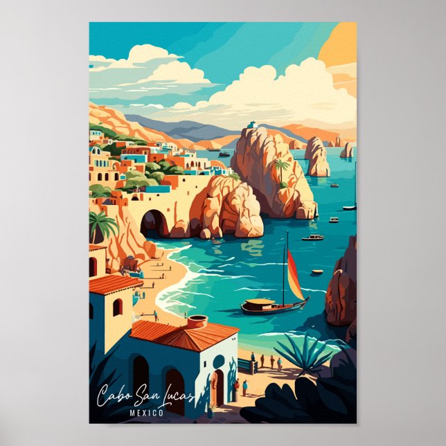 Cabo San Lucas México Viaje de Arte (Frente)