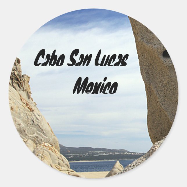 Cabo San Lucas, Pegatina de México (Anverso)