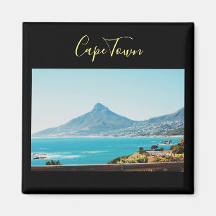 Cabo Town Sudáfrica Cabeza de León Imán Oceánico