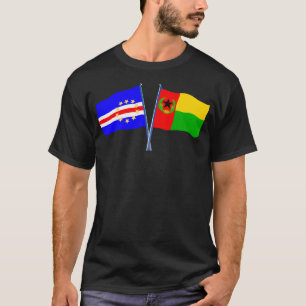 Cabo Verde 2 camiseta con banderas