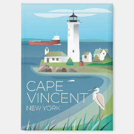 Cabo Vicente, imán del refrigerador de Nueva York